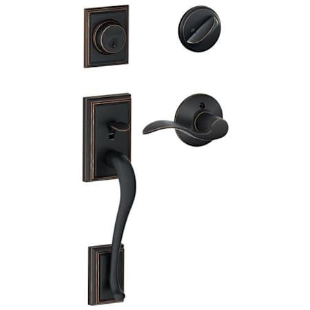 Schlage F60ADDACCRH716 Addison Right Handed Sectional Single Cylinder ...