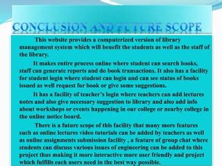 Image result for E Library Management System Project Brief Introduction