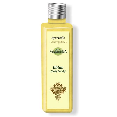 Vedantika Herbals Natural Ubtan Body Scrub for all skin type for Tan ...