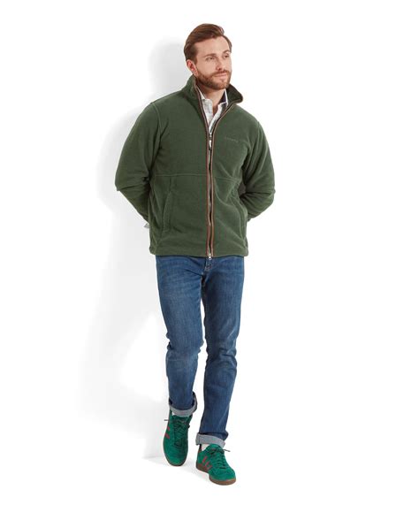 Men's Cottesmore Green Fleece Jacket | Schöffel Country