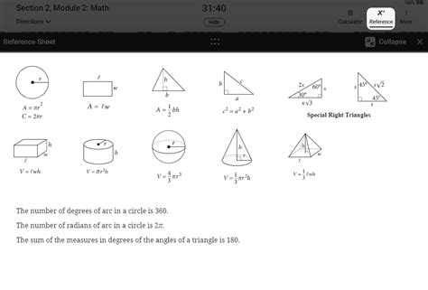 Image result for Math Module 2A Digital Sat