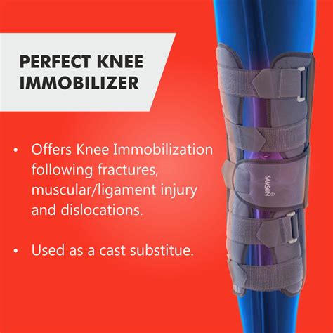 Samson Knee Brace/Immobilizer Short Type: Optimal Healing - SAMSON ...