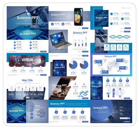 과학 PPT 템플릿 : 연구계획서 다운로드 : PPT 템플릿 스토어 - 디자인킵