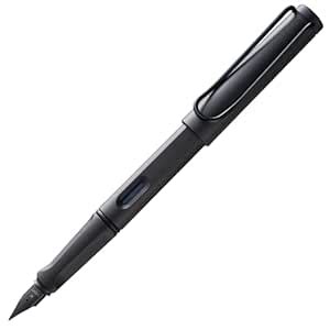LAMY safari umbra - Fountain Pen with ergonomic grip & polished steel ...