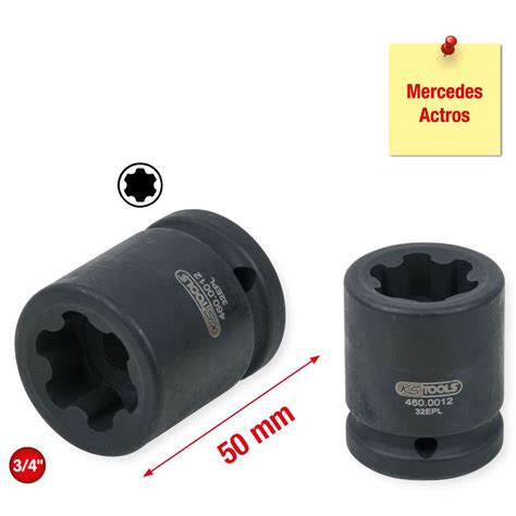 Torx-E-Plus Stecknuss für Mercedes, 32 EPL, 50mm lang | Stecknüsse für ...