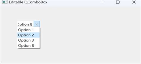 Image result for PyQt Combo Box