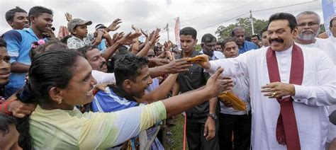 A battle for survival: Former President Rajapaksa is back in the fray ...