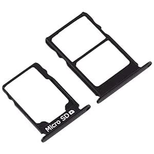 SPAREWARE® Sim Card Tray Holder Sim Tray for Nokia 3.1 -Black : Amazon ...
