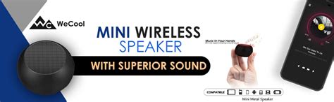 WeCool M357-01 Ultra Portable Wireless Bluetooth Speaker with Bass and ...