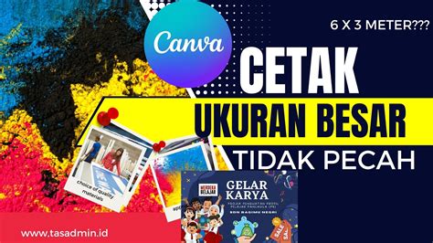 Cara Membuat Banner Ukuran Besar Tidak Pecah di Canva