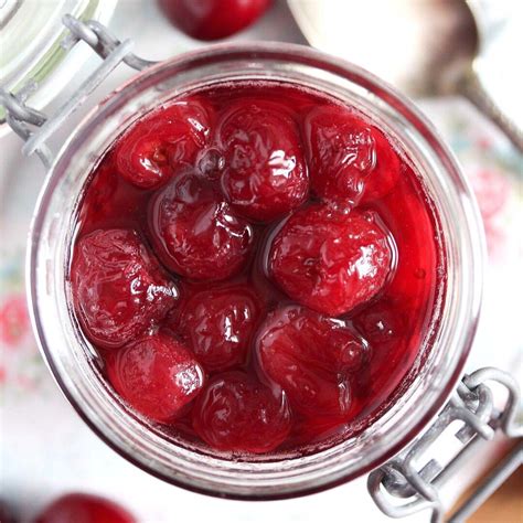 Kirsch Cherries (with Kirschwasser Brandy) - Where Is My Spoon