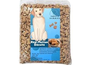 Buy YAPPIE YUMMIES Real Mutton, Dog Puppy, Biscuits treats, (1 kg ...