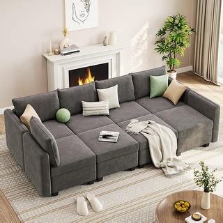 Image result for Convertible Modular Sectional Sofa