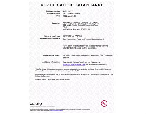 SIL Certified Valves and CE Approved Valves