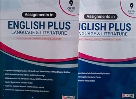 Amazon.in: Buy Assignments In English Plus Language & Literature Class ...