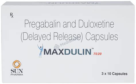 Maxdulin 75/20 Capsule DR: Price, Uses, Side Effects & How to Use ...