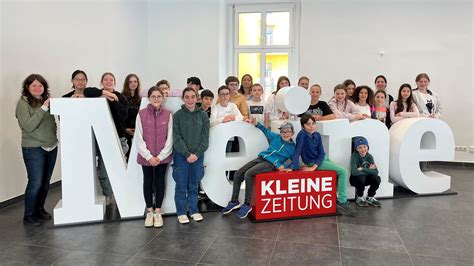 BG|BRG Villach St.Martin | Besuch der Kleinen Zeitung