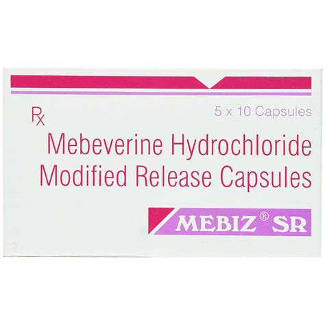 Mebiz SR Capsule | Uses, Side Effects, Price | Apollo Pharmacy