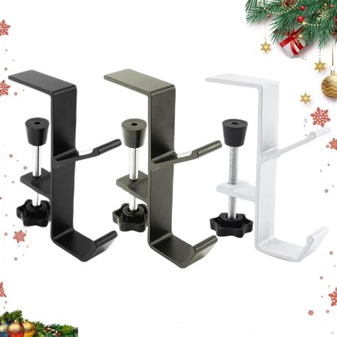 Amazon.com: Guojanfon 3 Pack Christmas Stockings Holder Hanger,Metal ...