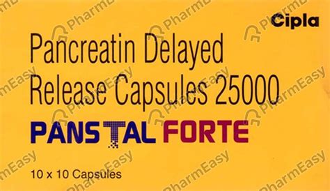 Panstal Forte 350 MG Capsule (10): Uses, Side Effects, Price & Dosage ...
