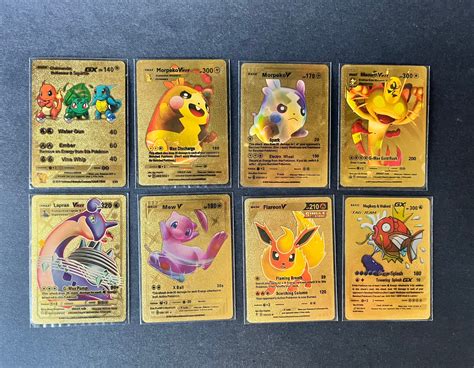 Pokemon Gold Cards