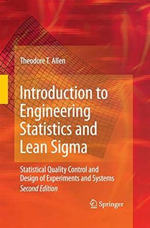 Buy Introduction to Engineering Statistics and Lean Sigma: Statistical ...