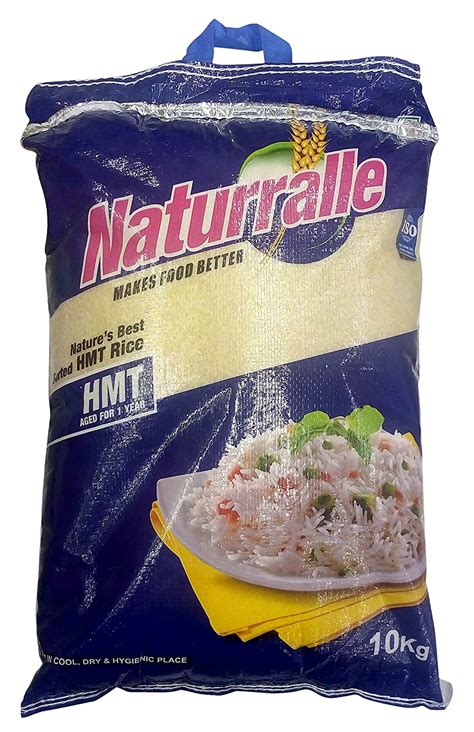 Naturralle HMT Rice, 10kg Bag : Amazon.in: Grocery & Gourmet Foods