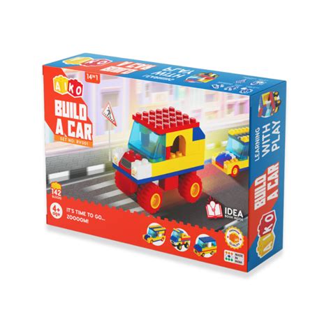 Build-a-Car | Building Block Toy | STEM DIY Vehicle Set | Compatible w ...