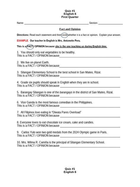 In Fact Worksheet 的图像结果