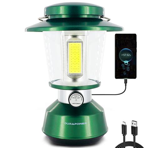 Durapower Rechargeable Camping Lantern,7500 Lumen Super Bright LED ...