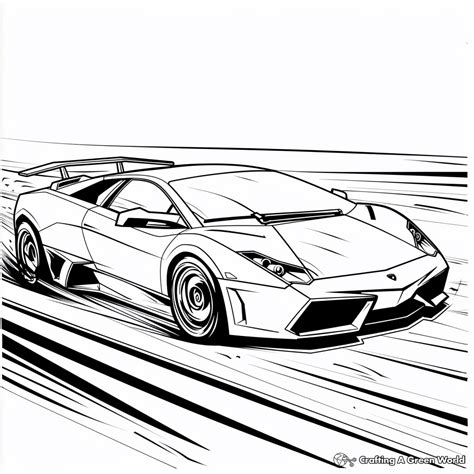 Lamborghini Coloring Pages - Free & Printable!
