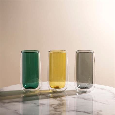 Premium Tinted Double Walled Glass | Premium Glassware & Drinkware ...