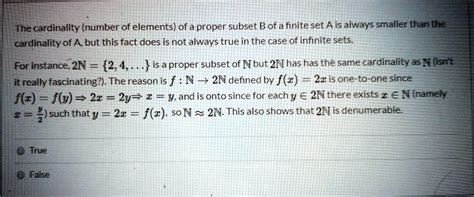 Cardinality of Proper Subset 的图像结果