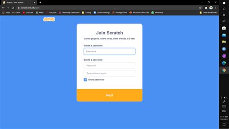 Scratch CreateAccount 的图像结果