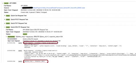 API Robot Framework 的图像结果