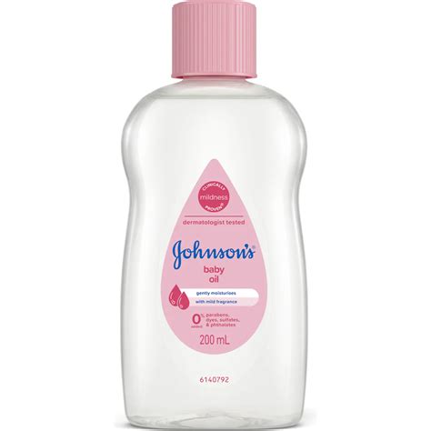 Johnsons Baby oil 200ml - Littles Downunder