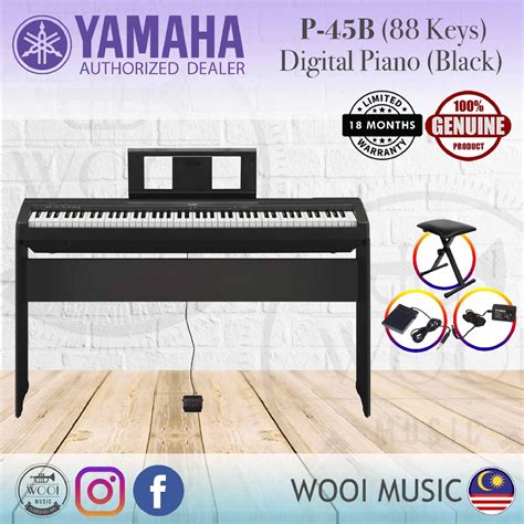 Yamaha p-45b digital piano p45 / p45b | BeeCost