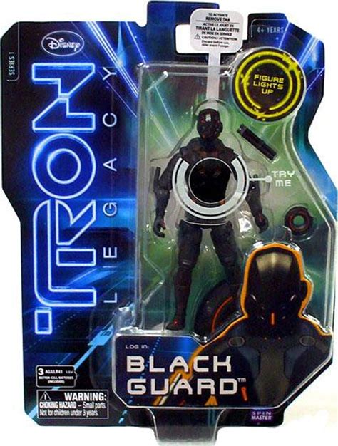 Tron Legacy Core Black Guard 3 Action Figure Spin Master - ToyWiz