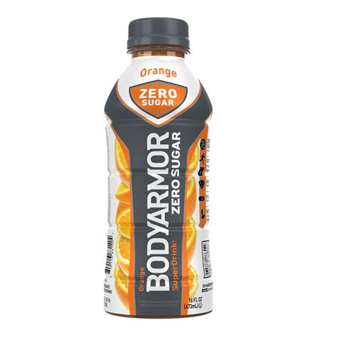 BODYARMOR ZERO Sugar Bottled Sports Drink Orange, 16 fl oz - Walmart.com