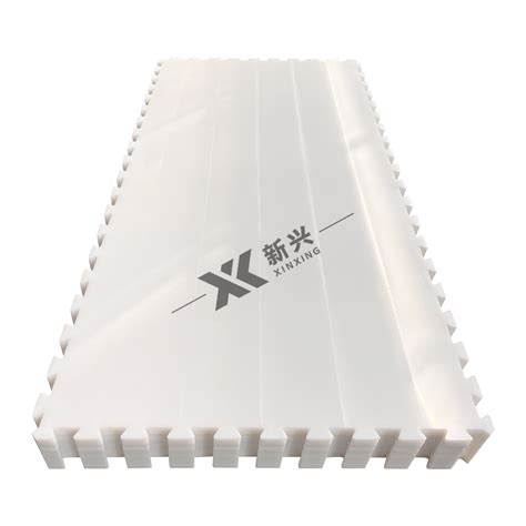 1000x2000 Portable Artificial Ice Skating Rinks / Ice Hockey Flooring Tile