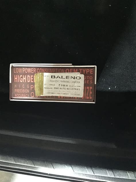 Fish Eye Parking Camera for Maruti Suzuki Baleno HD – Motomizers