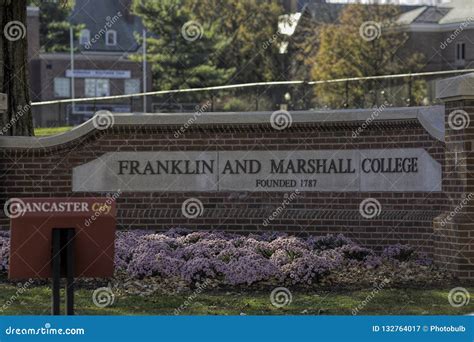 Franklin and Marshall College in Lancaster, Pennsylvania Editorial ...