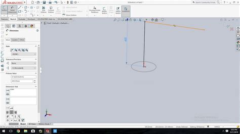 How to Use Swept Boss/Base SolidWorks 的图像结果