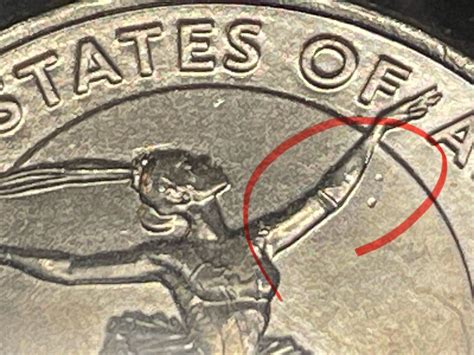 Die Crack; 2023 P Maria Tallchief Quarter ERROR- BROKEN ARM *NEW ERROR * | eBay