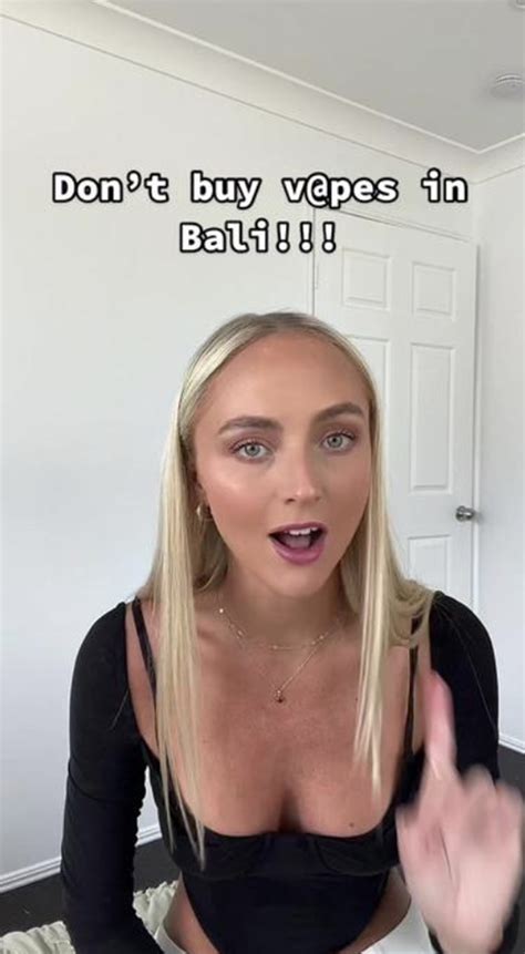 Annabelle Knight thought she was dying after buying vape off the street ...