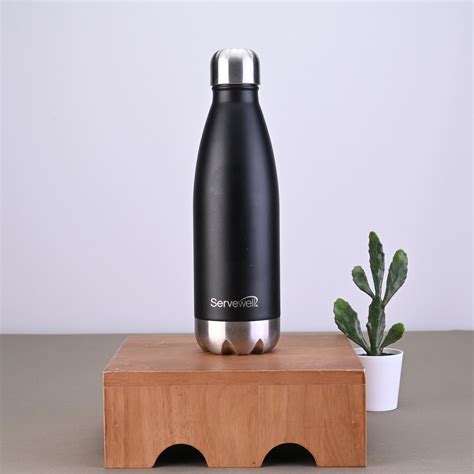 Buy SERVEWELL Hydration Stainless Steel Water Bottle - 750ml from ...