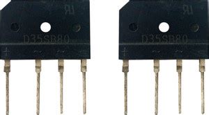 Wetrix D35SB80 Single Phase 800V 35A Bridge Rectifier | Through Hole ...