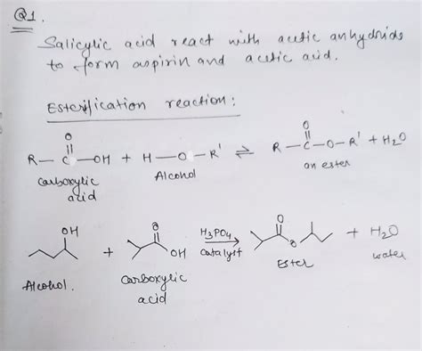 Acetic Anhydride Salicylic Acid