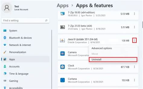 Uninstall Java on Windows 的图像结果