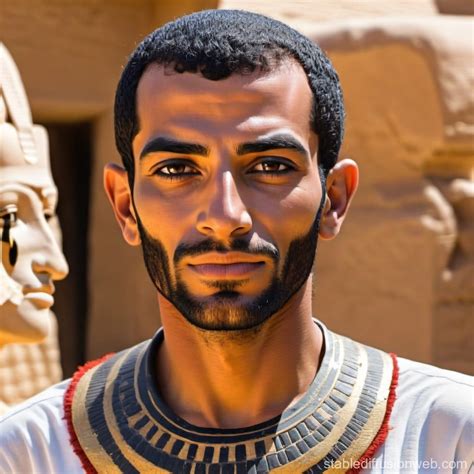Egyptian Man's Story | Stable Diffusion Online